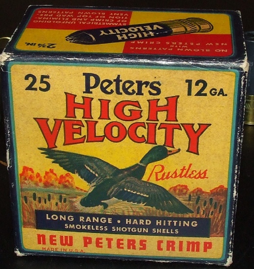 19 Rounds Peters HV 12 ga & Box