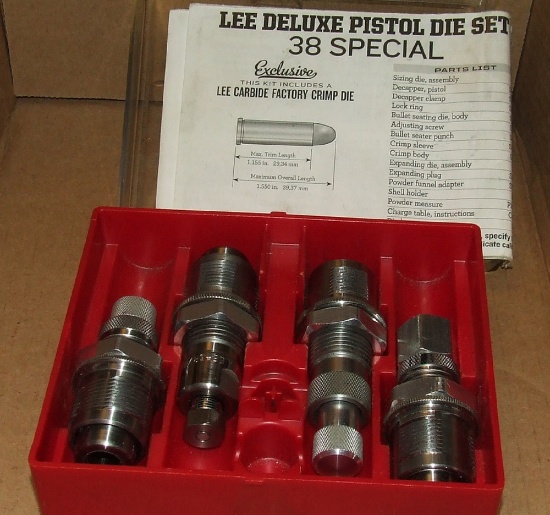 Lee Deluxe 38 Special Die Set