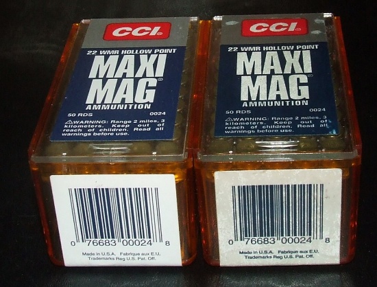 85 Rounds CCI Maxi Mag  22 Mag