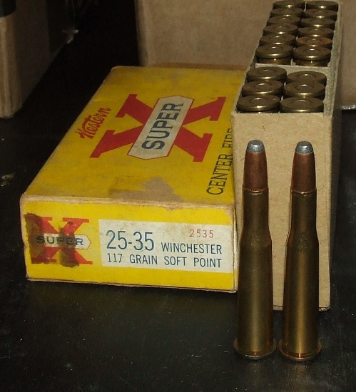 20 Rounds Western 25-35 Winchester
