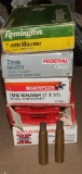 100 Pieces of 7 mm (7X57) Brass