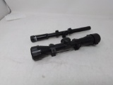 2 rifle scopes