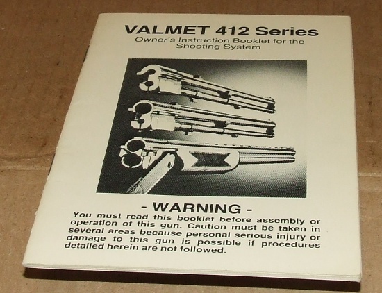 Valmet 412 Series Combination Guns Manual