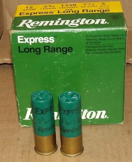 25 Rounds Remington 12 ga No 6