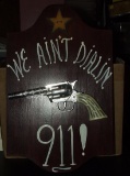 Gun Wall Plaque