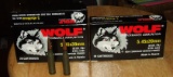 2 - 20 Rounds Wolf 5.45X39mm