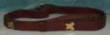 Bauer Brothers Leather Rifle Sling
