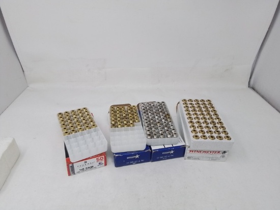 159 pcs 40 S&W empty brass