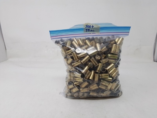 500+ pcs 38 SC empty brass