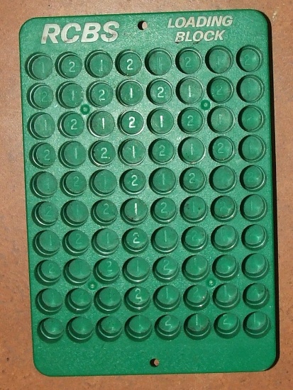 RCBS Loading Block
