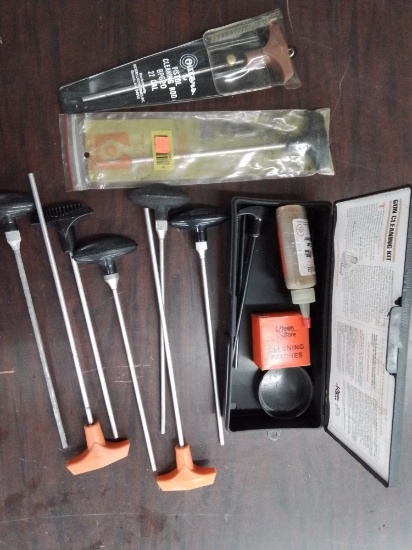 10 pistol cleaning rods