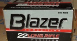 500 Rounds Blazer 22 Long Rifle 40 grain