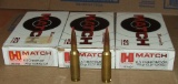 3 - 20 Rounds Hornady 6.5 Creedmore Match
