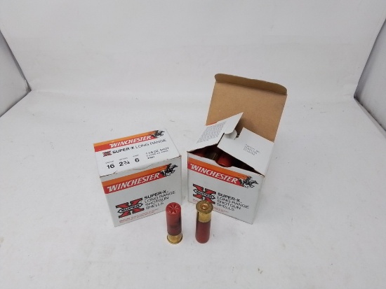 2 boxes Winchester Super X 16ga 6 shot