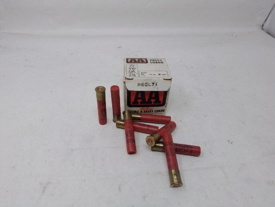 Box Winchester AA 2 1/2" 410ga Skeet Load 9 shot