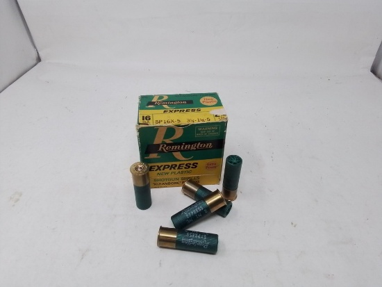 Box Remington Express 16ga 5 shot