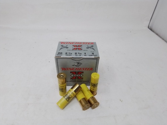 Box Winchester Super X 20ga 4 shot