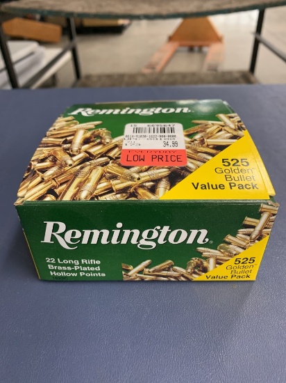 525 RDS Remington Golden Bullet Value Pack 22 LR Hollow Points
