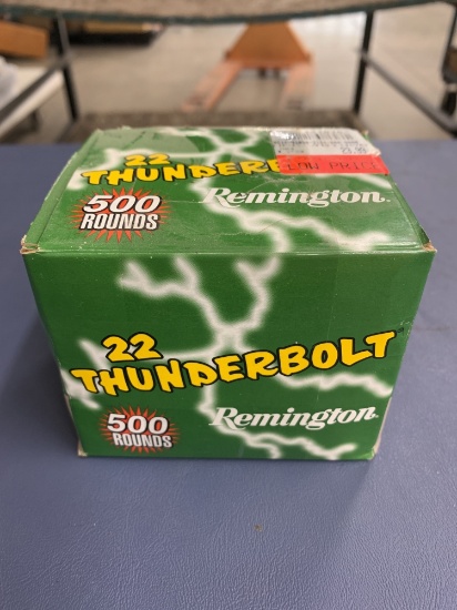 500 rds Remington 22LR Thounderbolts