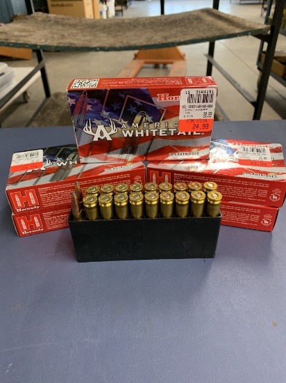 100 RDS (5-20 rd boxes) Hornady American Whitetail 6.5 Creedmoor 129 gr Interlock