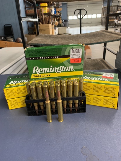 100 RDS (5-20 rd boxes) Remington Core-Lokt 300 WBY MAG 180 gr PSP