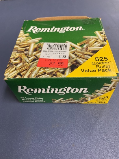 525 RDS Remington Golden Bullet Value Pack 22 LR Hollow Points