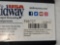 4-100 pc box Midway Factory Second Varmint 22 cal bullets