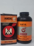 2-1 lb can/jar Hodgdon H414 powder