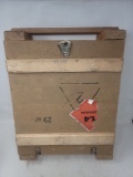 Wood ammo crate
