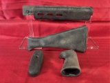 AR Style Butt Stock, Butt Plate, Hand Grip, & Handguard
