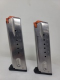 2-S & W 15 Rnd Magazines
