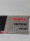 5 Rnds Federal  12Ga Rifled Slugs