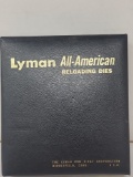Lyman 3 die set for 38/357
