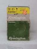 20 rnds Remington 12ga, 2¾in, 5 shot, (Box damage)