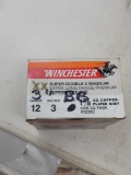 25 rnds Remington 12ga , 3 In, BB In Winchester Box