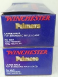 1900 pcs Winchester Large Rifle primers