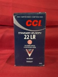 10-50 RD Boxes CCI Standard Velocity 22 LR 40 gr Lead Round Nose in Case Box