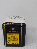 35 pcs Barnes 30 cal, 180gr XBT