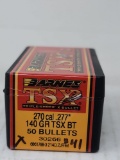 41 pcs Barnes 270cal, 276