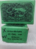 180 pcs Sierra 30cal .308