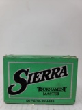 15 pcs Sierra 9mm .355, 115GR FMJ