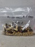 100 Cnt New R.P. Brass 45 ACP