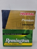 40 pcs 30-06 brass (1 box Remington & 1 box Federal)