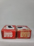 2-100 pc box Hornady 25 caliber 50gr bullets