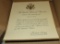 Presidential Memorial Certificate