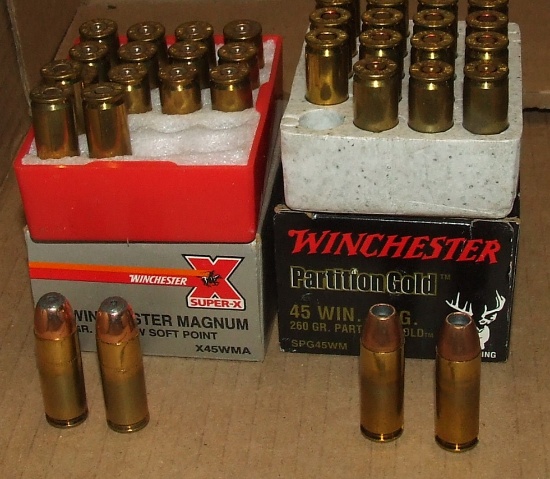 24 Rounds 45 Winchester 45 Magnum