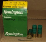 25 Rounds Remington 12 ga Express