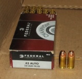 50 Rounds Federal Champion 45 ACP