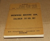 Fm 23-65 Browning Machine Gun Cal. .50 HB, M2