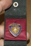 Massachusetts 50 Year Lodge Pin & Case.